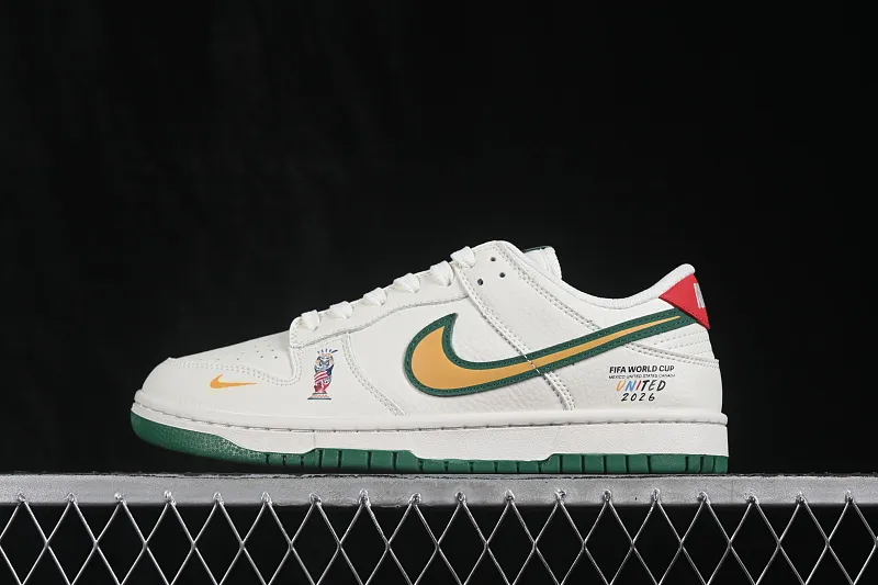 All categories Nk SB Dunk Series Nk SB Dunk Low High-end customized low-top sneakers Nike SB Dunk Low World Cup theme high-end customized low-top casual sneakers NH0601-495